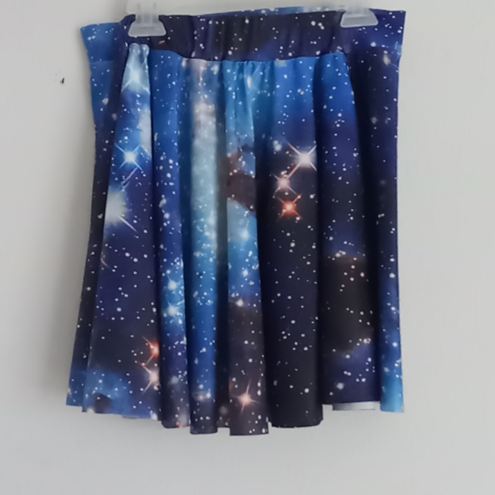 A galaxy skirt